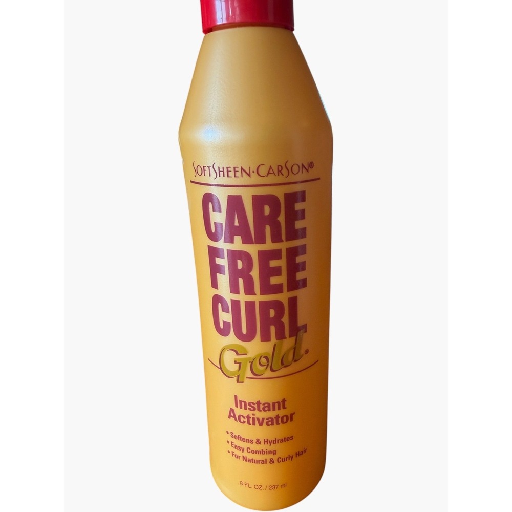 SoftSheen-Carson Care Free Curl Gold Instant Activator 8 fl oz NEW Sealed